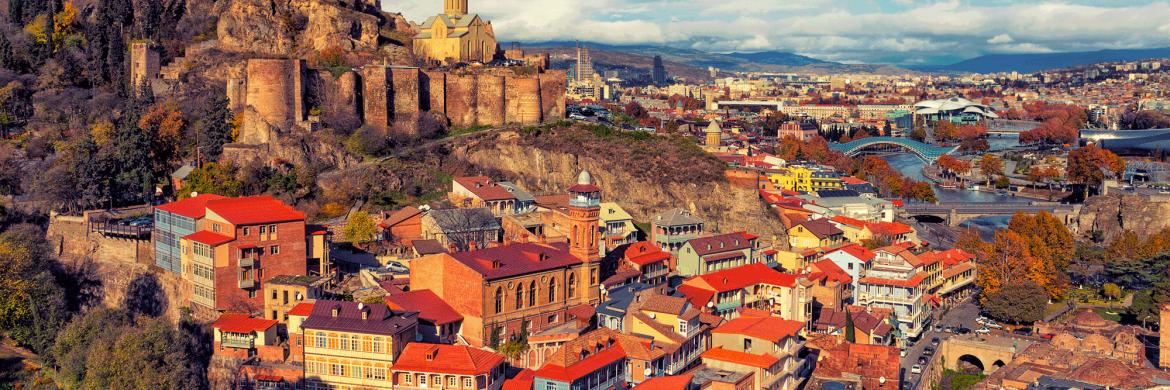 tbilisi rooftop view