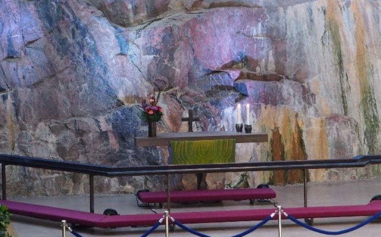 Church of the rock interior