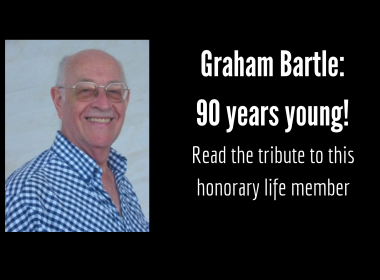 Graham Bartle is 90 years young