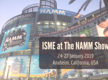 ISME at The NAMM Show. January 2019